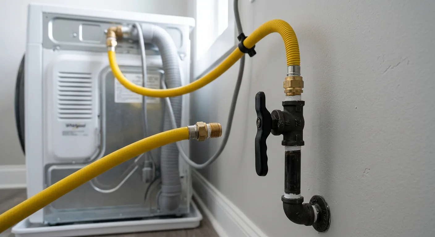 Signs of a Gas Leak at an Appliance Connection